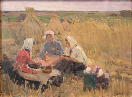 Корин Алексей Михайлович. После работы в поле